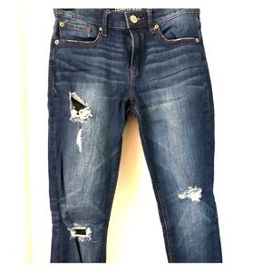 Express distressed jeans